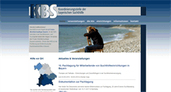 Desktop Screenshot of kbs-bayern.de